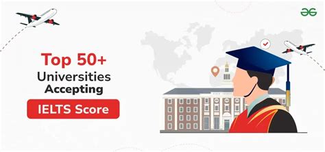 Top 50 Universities Accepting IELTS Scores Check Country Wise List