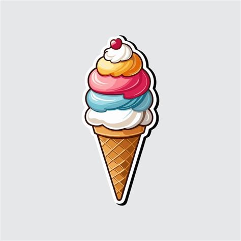 Premium Vector Premium High Quality Ice Cream Sticker Part 59