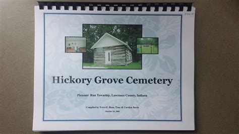 Hickory Grove Cemetery — Lawrence County Museum of History