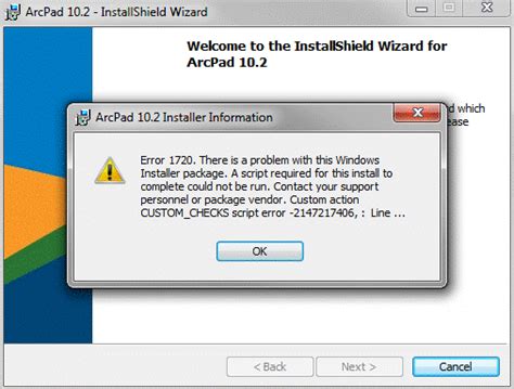 Error Error 1720 There Is A Problem With This Windows Installer