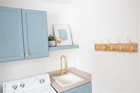 DIY Coastal Laundry Room Makeover Newport Lane