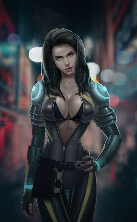 Sci Fi Female R Cyberpunk