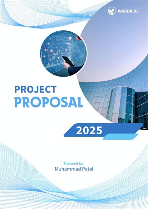 Creative Modern Project Proposal Cover