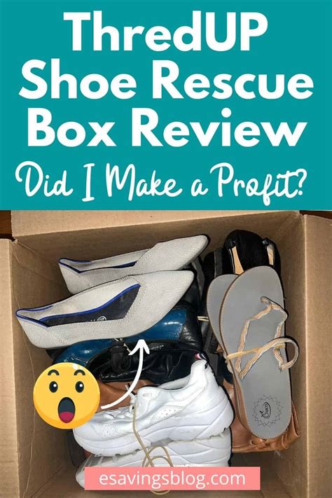 ThredUP Shoe Rescue Box Review Was It Worth It Esavingsblog