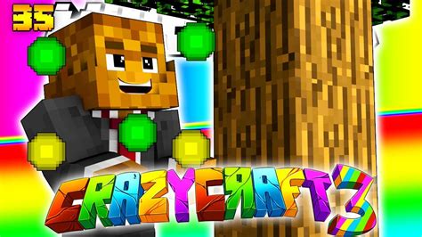 Minecraft Crazy Craft Experience Tree Jeromeasf Youtube