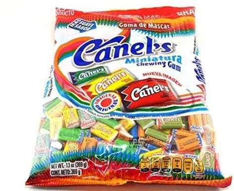 Chicle Canels Miniatura Piezas Multisabor Deliciosos Mercadolibre