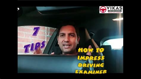 7 Tips To Impress Your Driving Examiner Youtube