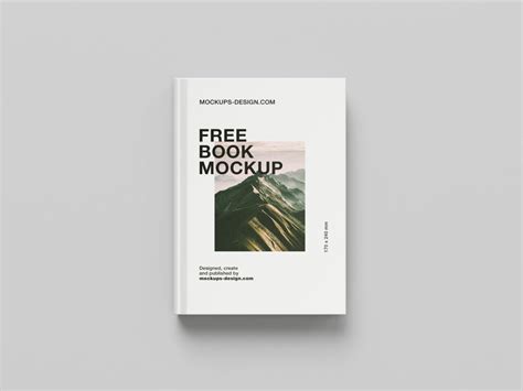 Hardcover Book Mockup Mockups Design