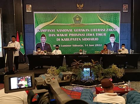 Kakanwil Kemenag Jawa Timur Buka Kegiatan Kampanye Nasional Gerakan