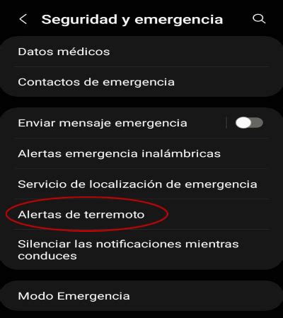 C Mo Activar El Sistema De Alerta De Terremotos En El Tel Fono