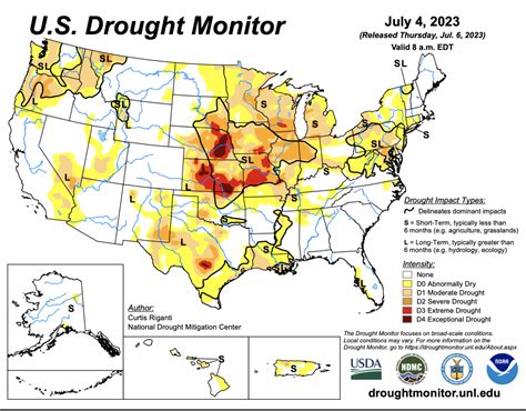 Here Is The Current Drought Map, Midwest Still Being Impacted ...