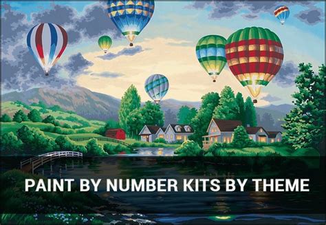 Paint By Number Kits for Adults | Fantastic Selection of PBN Kits wide range of Themes and Brands