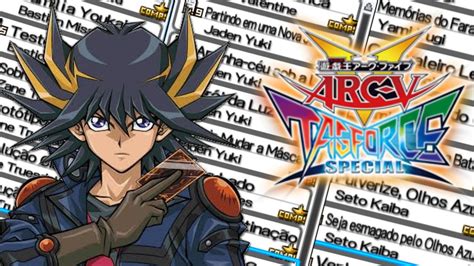 Yu Gi Oh Arc V Tag Force Especial Como Ter Todas As Receitas De Deck