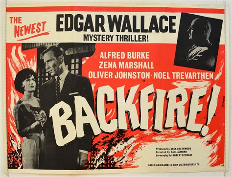 Backfire Original Cinema Movie Poster From Pastposters British