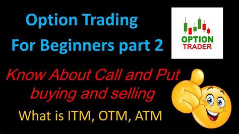 Option Trading Part 2 Know About Call Put Buying And Selling And