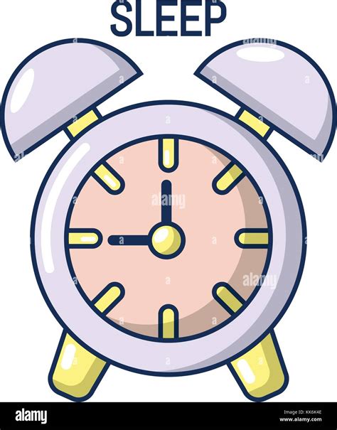 Despertador Una Ilustraci N De Dibujos Animados De Un Reloj Despertador