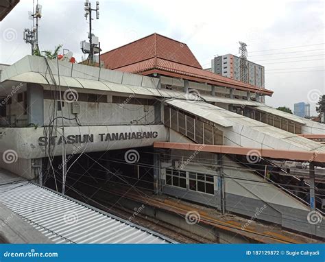 Tanah Abang Station In Central Jakarta Editorial Photography Image