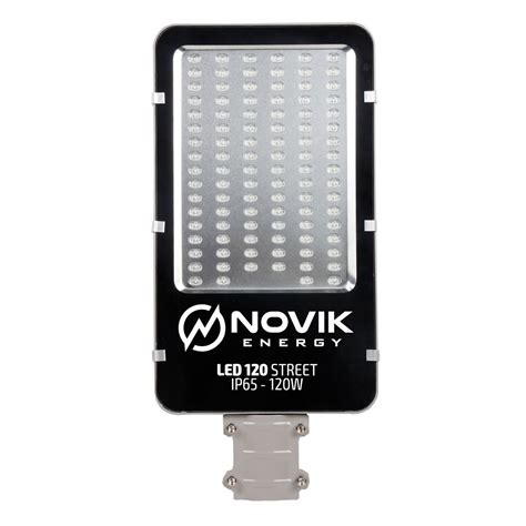 Reflector Luminaria Led Exterior Novik LED 120 STREET Alumbrado Público