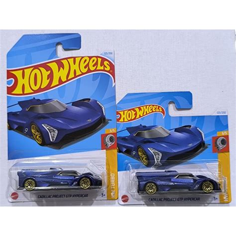 Hot Wheels Cadillac Project GTP Hypercar Case M N Long Short Card Shopee Philippines