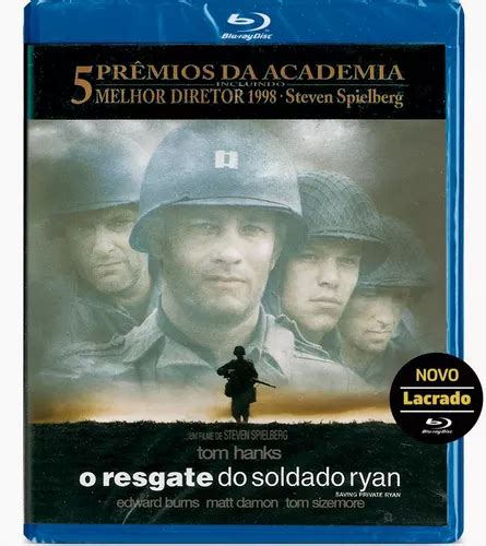 Blu Ray O Resgate Do Soldado Ryan Novo Original Lacrado Frete Gr Tis