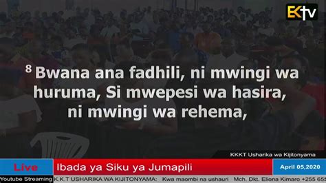 Kkkt Usharika Wa Kijitonyama Ibada Ya Siku Ya Jumapili