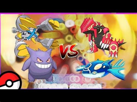 SHINY MEGA METAGROSS AND KYOGRE SWEEP POKÉMON BRICK BRONZE PVP YouTube