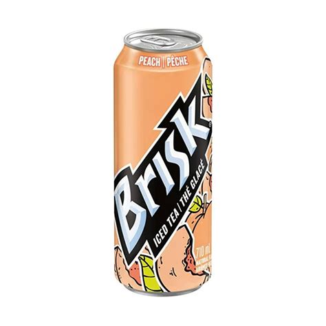 Brisk Iced Tea Peach Peche 710ml Exotic Sweets