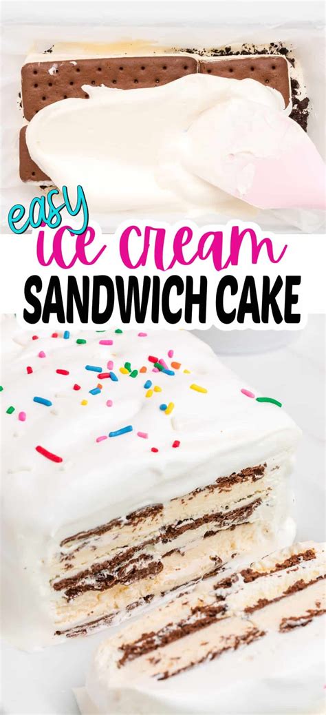 Easy Ice Cream Sandwich Cake ⋆ Real Housemoms