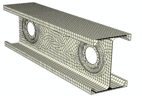 The Finite Element Model Of The Beam Download Scientific Diagram