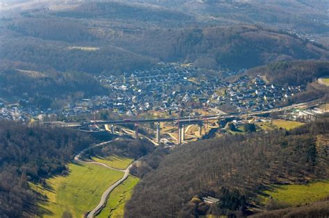 Luftbild Eisern Baustelle Zum Sanierung Und Instandsetzung Des