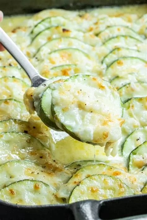 Cheesy Baked Zucchini Casserole {keto} Home Made Interest