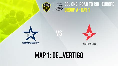 COMPLEXITY VS ASTRALIS MAP 1 DE VERTIGO ESL ONE ROAD TO RIO