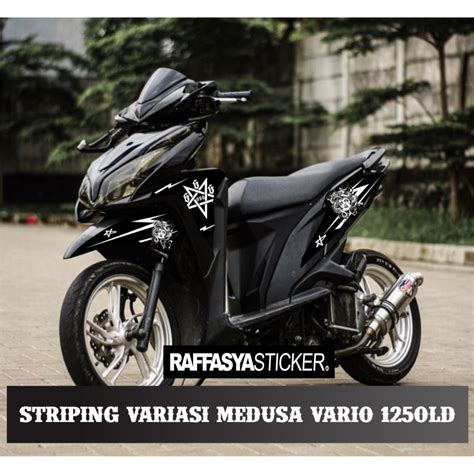 Jual Striping Variasi Honda Vario 125 Old Thn 2013 Medusa Shopee Indonesia