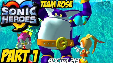 Sonic Heroes Gameplay Playthrough Part 1 Team Rose Youtube