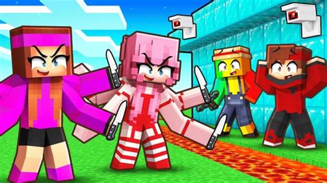 Fangirl Mutant Vs Maison Ultra Sécurisée Sur Minecraft Minecraft