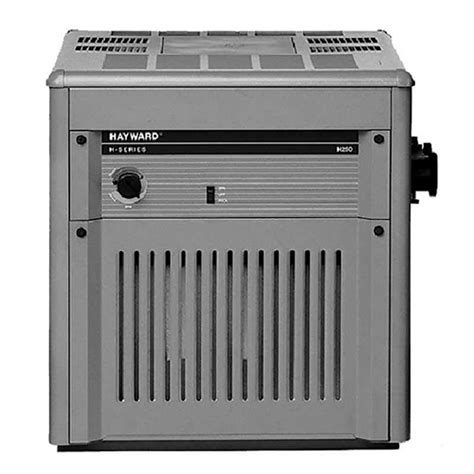 Hayward H250 Pool Heater Parts Diagram