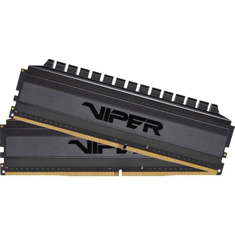 Memória DDR4 Patriot Viper Blackout 8GB 2x4GB 3000MHz Gray