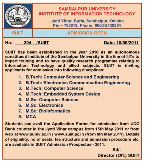 Odisha HRD » Sambalpur University