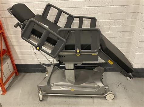 Used Anetic Aid Powered Mobile Surgery Trolley Qa4 Adjustable Leg S