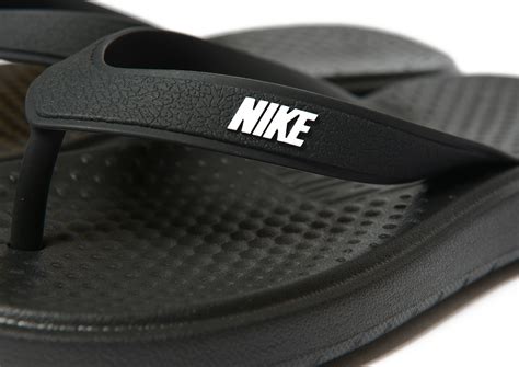 Lyst - Nike Solay Flip Flops in Black for Men