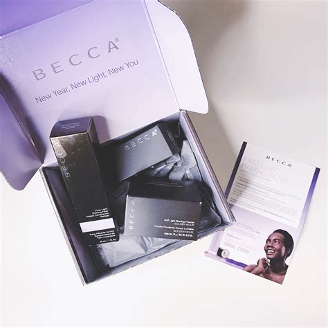 Influenster Becca Cosmetics Voxbox Unboxing And Review Pumps And Pouts