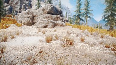 Vivid Landscapes Complex Parallax Occlusion Tundra Region At Skyrim