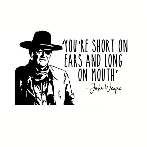 John Wayne Quote Svg Png Cut File Cowboy Svg Tough Guy The Etsy Hong Kong