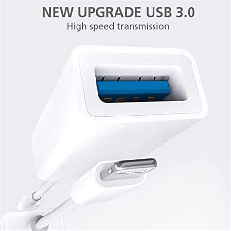 Lightning To Usb Camera Adapter Apple Mfi Certified Lightning Female Usb 30 Otg Cable Adapter