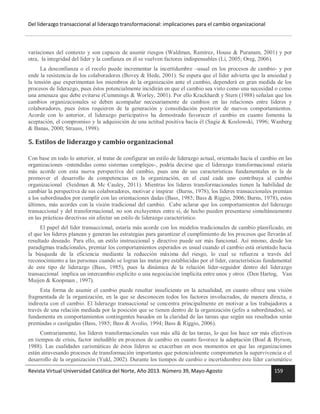 Del Liderazgo Transaccional Al Liderazgo Transformacional PDF