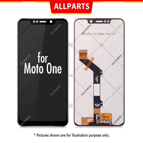 Tela Frontal Display Do Motorola Moto One Action Vision Lcd Touch