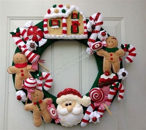 Pin De Pily Avila En Wreath Xmas Decoracion Navidad Manualidades