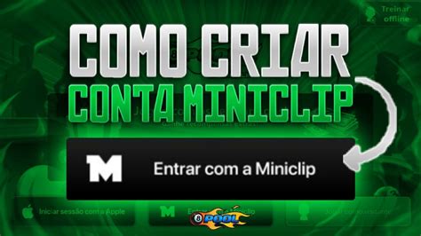 COMO CRIAR CONTA MINICLIP 8 BALL POOL ATUALIZADO 2020 YouTube