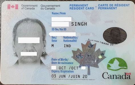 Prtd Permanent Residency Travel Document Canada