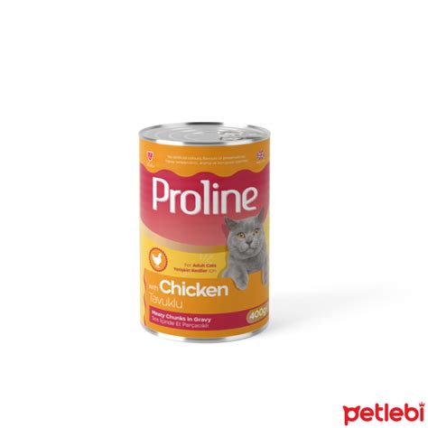 Proline Sos İçinde Parça Tavuk Etli Yetişkin Kedi Konservesi 400gr